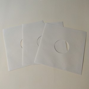 12 wewnętrznych rękawów winylowych LP z białego papieru na płytę winylową 33 RPM